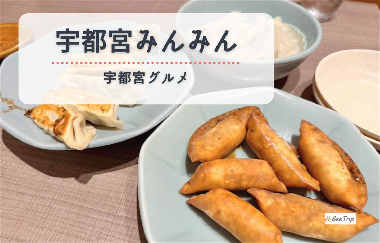 宇都宮駅直結「みんみんホテルメッツ店」で餃子3種を満喫!実食レビュー&混雑情報も